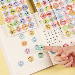 Pegatinas <span class=keywords><strong>de</strong></span> Papel Impresas a Color con Dibujos Animados Creativos, Hechas en Zhejiang, Premio para Niños <span class=keywords><strong>de</strong></span> Primaria y Jardín <span class=keywords><strong>de</strong></span> Infancia, Álbum Infantil - Product Image 3