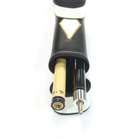 Harga Pabrik PU Kulit 1/2 Billiard Outdoor Cue Tas Biliar Case Dijual