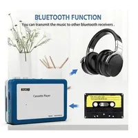 Ezcap 215 rétro Walkman Style Portable sans fil lecteur de Cassette Audio écouteur haut-parleur convertit MP3 pour l'écoute de musique personnelle