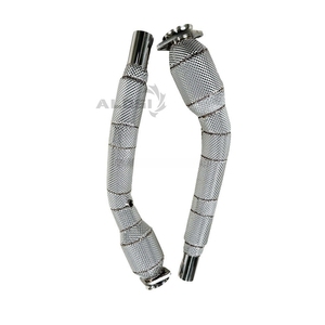 Tubo de Escape Catalítico Deportivo de Alto Rendimiento SUS304 para <span class=keywords><strong>Jaguar</strong></span> <span class=keywords><strong>XK</strong></span> XKR 5.0T 2009-2014, Piezas de Modificación de Potencia para Carreras - Product Image 2