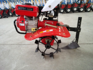 Rotocultivador manual de mano para huertos y tierras cultivables, rotovator agrícola, desmalezadora manual, máquina de surcar - Product Image 3