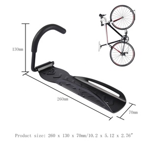 IRONDONKEY acier porte-vélo crochet de vélo pour hangar intérieur montage mural crochet <span class=keywords><strong>support</strong></span> de <span class=keywords><strong>support</strong></span> vélo <span class=keywords><strong>support</strong></span> de vélo - Product Image 3