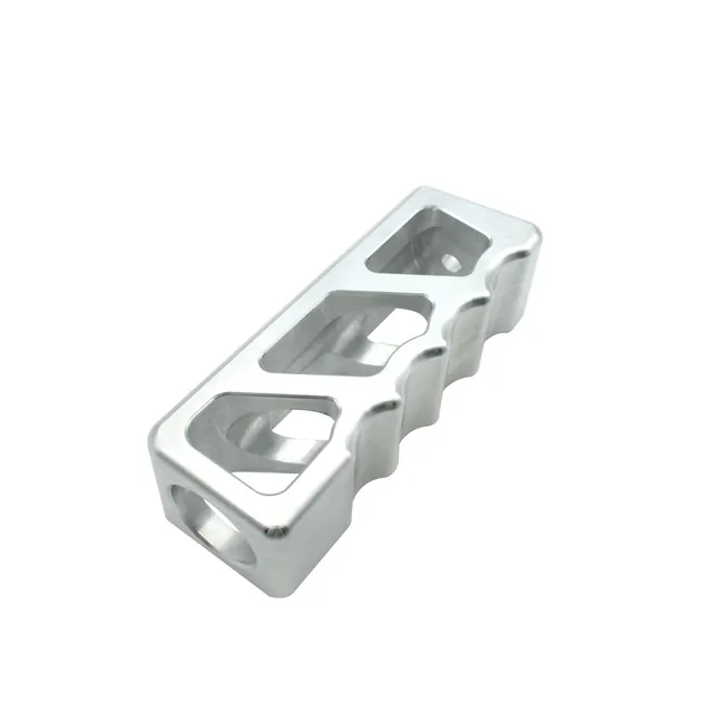 Fourniture de blocs d'usinage CNC anodisé couleur OEM pièce usinage de précision blocs d'aluminium CNC