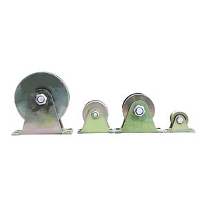 Schiebe torrad Schiebe tor rolle mit Innen halterung U-Nut Starre Spur rolle U 32 #50 #60 #80 #100 # - Product Image 1