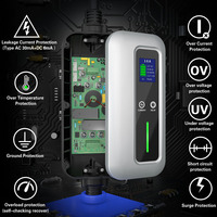 Câble de chargement EV Mode 2 16A Portable réglable Type 1 SAE J1772, 5M avec certificat CE, usage à domicile