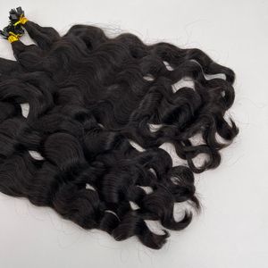 Extensiones de Cabello Humano con Punta Plana Ondulada, Cabello Virgen Vietnamita Pre-Adherido con Queratina, Extensiones de Cabello con Punta K - Product Image 5