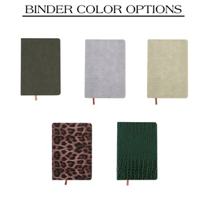 Agenda Hongbo Best Seller in Pelle con Stampa Coccodrillo/Tessuto/<span class=keywords><strong>Leopardo</strong></span>, Formato A5, con Pagine a Righe/Puntinate/Diario - Product Image 4