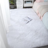 Tapis moelleux et doux, tapis luxueux et duveteux pour chambre à coucher, salon, tapis en fourrure pelucheuse