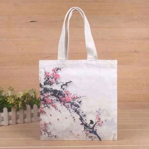 Bolsa de Compras Promocional Económica de Algodón con Asa Larga, de Alta Calidad, Ecológica y Duradera - Product Image 1