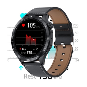 <span class=keywords><strong>Reloj</strong></span> inteligente <span class=keywords><strong>LEMFO</strong></span> de 1,43 pulgadas, pantalla redonda AMOLED, <span class=keywords><strong>reloj</strong></span> inteligente resistente al agua, compatible con llamadas de <span class=keywords><strong>reloj</strong></span> inteligente deportivo táctil - Product Image 3