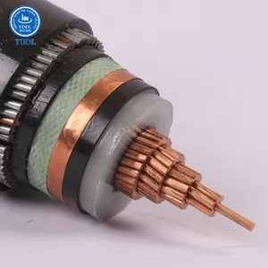 TDDL Medium voltage 24kv XLPE underground steel wire armored swa power cable