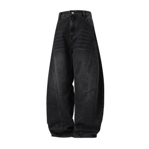 Jeans de Mezclilla para Hombre, Corte Recto, Talle Medio, Color Azul Claro, Bordados y Desgastados - Product Image 6