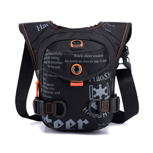 Tendance étanche Sport cuisse pochette sangle goutte <span class=keywords><strong>jambe</strong></span> harnais sac hanche taille sac conception <span class=keywords><strong>moto</strong></span> <span class=keywords><strong>jambe</strong></span> sac <span class=keywords><strong>pour</strong></span> hommes - Product Image 1