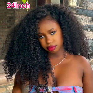 13x4 250 densité <span class=keywords><strong>Bumb</strong></span> perruque bouclée cheveux humains Hd pleine dentelle avant perruque vendeur brut indien vierge dentelle frontale perruque pour les femmes noires - Product Image 3
