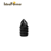 Buse en acier trempé améliorée Ideaformer 0,2/0,4/0,6/1,75 mm pour imprimante 3D Bambu Lab A1/A1 Mini/H2D - Accessoires