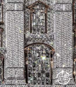 Colgante de Jesús con Diamantes en 3D - Collar con Cruz de Iglesia en Oro de 9K-18K con Diamantes VVS de Laboratorio (Certificado IGI y Probado con Diamantes) - Product Image 6