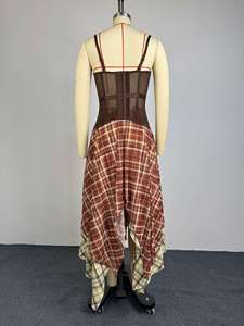 <span class=keywords><strong>Ensemble</strong></span> deux pièces pour femme STOCK Print, <span class=keywords><strong>haut</strong></span> corset <span class=keywords><strong>et</strong></span> <span class=keywords><strong>jupe</strong></span> longue, grandes tailles, vêtements streetwear, S-2XL - Product Image 3
