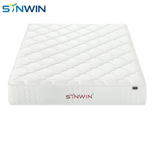 Colchón de Muelles Ensacados de 10 Pulgadas - SWP-FR25, Colchón de Cama con Diseño de Lujo en Cachemira - Product Image 1