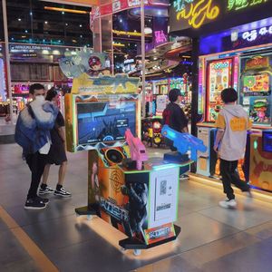 Factory Price 32 Inch LCD Screen Indoor Kids Arcade Game Simulator Shooting Gun Game <b>Machine</b> for <b>Amusement</b> Park - Product Image 5