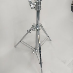 OEMヘビーデューティークロムスチール<span class=keywords><strong>C</strong></span>スタンド2.6m、グリップヘッドタートルベース35mmチューブセンチュリースタンド（スタジオ照明用） - Product Image 6