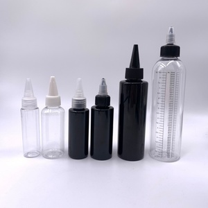 Bouteilles de conditionnement cosmétique écologiques en PE recyclé PCR de 4 oz et 8 oz, flacons en plastique pour huile capillaire, bouteilles à visser, rechargeables - Product Image 3