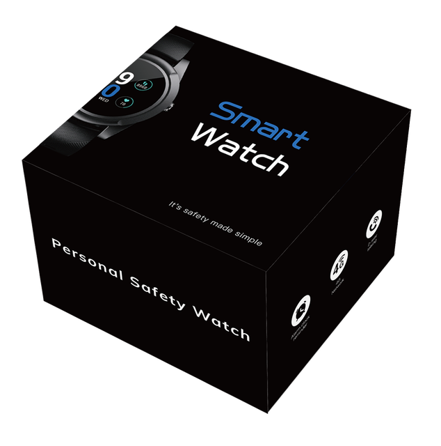 4G Android Waterproof Telehealth Care Heart Rate Monitor Phone Call Elderly Senior SOS GPS Tracker Smart Watch