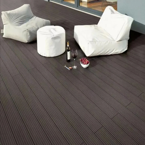 Hot bán UV kháng môi trường bảo vệ bầu trời Vườn gỗ sàn nhựa chải <span class=keywords><strong>WPC</strong></span> decking cho ngoài trời - Product Image 1