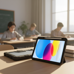 เคสหนัง PU กันกระแทกแบบกำหนดเองสำหรับ <span class=keywords><strong>iPad</strong></span> 11 A16 2025 พร้อมช่องใส่ดินสอ เคส <span class=keywords><strong>iPad</strong></span> สำหรับนักเรียน - Product Image 1