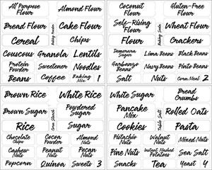 106 Đự<span class=keywords><strong>ng</strong></span> Thức Ăn Nhãn Dán Bằ<span class=keywords><strong>ng</strong></span> 7 <span class=keywords><strong>Ruby</strong></span> Đườ<span class=keywords><strong>ng</strong></span> Cho Nhà Bếp Tổ Chức Và Lưu Trữ - Product Image 1