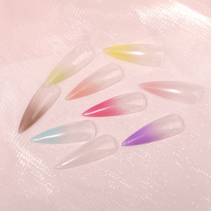 Polvo Acrílico para Uñas de 9 Colores, Efecto Gradual, Espejo Mágico, Polvo Aurora Halo con Efecto Brillante, Polvo Gradual Perla Lazy - Product Image 5