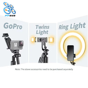 Селфи-палка 3-в-1 держатель для смартфона поддерживает беспроводную передачу и дистанционную съемку для камеры телефона - Product Image 4