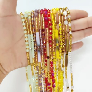 Cinto de Cintura Sexy de Algodão com Contas Retangulares de Cristal <span class=keywords><strong>2026</strong></span>, 50 polegadas, Atacado, Venda Direta do Fabricante - Product Image 6