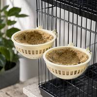 Cages à oiseaux personnalisées, lavables, amovibles, avec base rembourrée, pour la reproduction des petits oiseaux