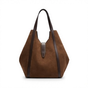 Western Style Genuine Leather Handbags Customizable Designs Durable Eco-Friendly Zipper Closure Large Capacity Custom Logo Print - Product Image 2
