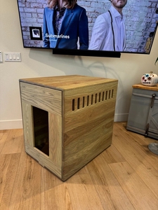 JUNJI in legno per animali domestici gabbia per casa elegante mobili regalo per il soggiorno di legno scatole artigianali cartine da parete - Product Image 6