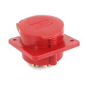 Enchufe Industrial Impermeable 16A 32A, Conector de Aviación de Tres Orificios, IP66, Material ABS, Conexión a Tierra Estándar - Product Image 2