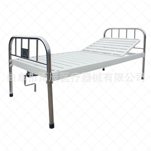 Cama Hospitalaria Manual Xin Yuchen YC-B11 con Manivela Simple, Estructura de Acero Blanca para Clínicas, Residencias de Ancianos y Hospitales - Product Image 5