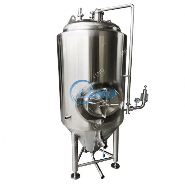 Sistema de fermentação de cerveja 4bbl, misturador de máscara/lauter, chaleira de fermentação, tanque de uísque