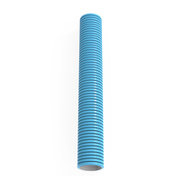 Tuyau de ventilation rond pour système CVC de 90 mm, conduit de ventilation, tuyau de ventilation flexible en PE, soufflets, conduits de ventilation de toit, tuyau en PE