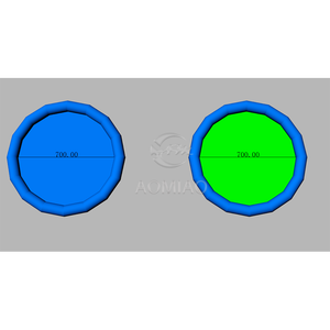 Bon <span class=keywords><strong>prix</strong></span> personnaliser bleu gonflable <span class=keywords><strong>piscine</strong></span> d'eau pour la vente - Product Image 1