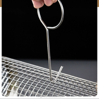 Baril de barbecue en acier inoxydable 304L avec filtre à mailles Nouveau baril de barbecue à spécifications multiples