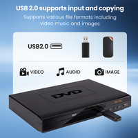 Mini lecteur DVD/VCD de voyage extérieur portable disque plein Format Machine à usage domestique lecteur CD en matière plastique fabriqué en Chine
