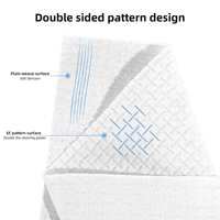 Serviette jetable pour bébé douce et absorbante, double usage (humide et sèche), serviette nettoyante spéciale pour les mains et la bouche des enfants, portable