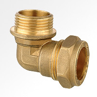 Nhà Máy Ổ Cắm Đồng Ống Brass Compression Loạt Lạnh Phụ Kiện Bao Gồm Western Union, Khuỷu Tay Và Tee - Product Image 4