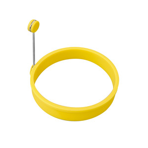 Molde redondo para huevos fritos, herramienta de cocina antiadherente de silicona para hacer omelets perfectos - Product Image 1