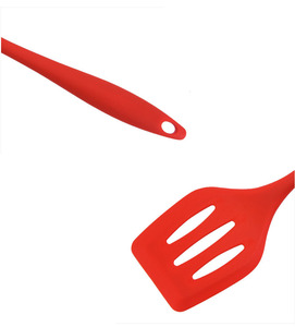 Nuevos productos de silicona Accesorios para el hogar y la cocina Utensilios de cocina de silicona resistentes al calor Juego de espátula de cocina <span class=keywords><strong>barata</strong></span> - Product Image 5