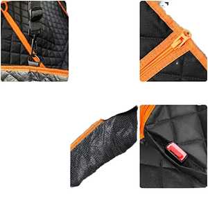 Housse de <span class=keywords><strong>siège</strong></span> de <span class=keywords><strong>voiture</strong></span> pour <span class=keywords><strong>chien</strong></span> M4 Luxury imperméable et matelassée - Product Image 5