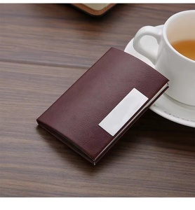 个性化文具礼品套装 PU 皮革笔记本+卡夹+笔+钥匙扣配件 男士促销商务礼品套装 - Product Image 3