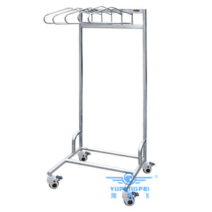 Perchero de Acero Inoxidable Yu Pengfei con Ruedas para Uso en Fábrica, Escuela o Laboratorio, Capacidad de 100 kg - Product Image 1