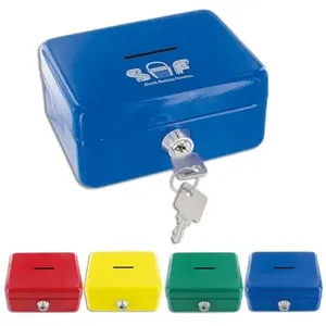 Hucha BOX495 de metal, merchandising personalizado - Product Image 1